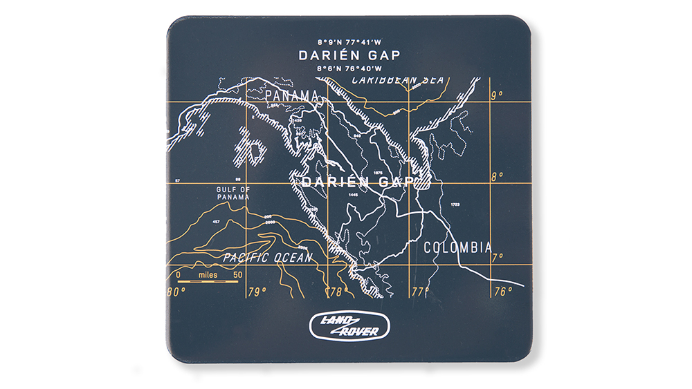 HERITAGE DARIEN GAP COASTER SET X 4 - NAVY 5