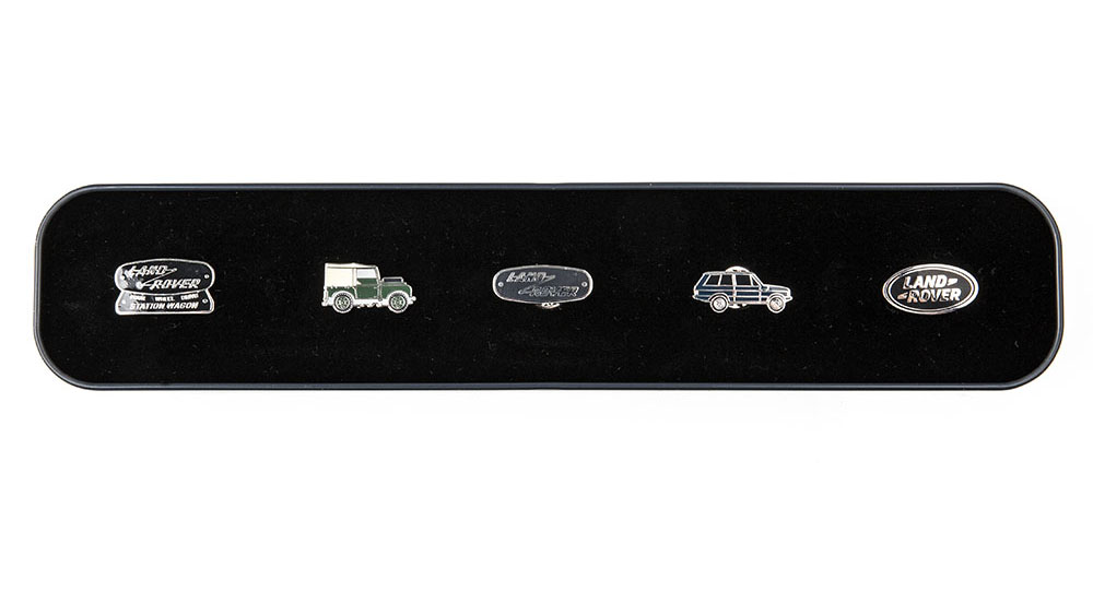Shop Land Rover Heritage Pin Badge Set in KSA