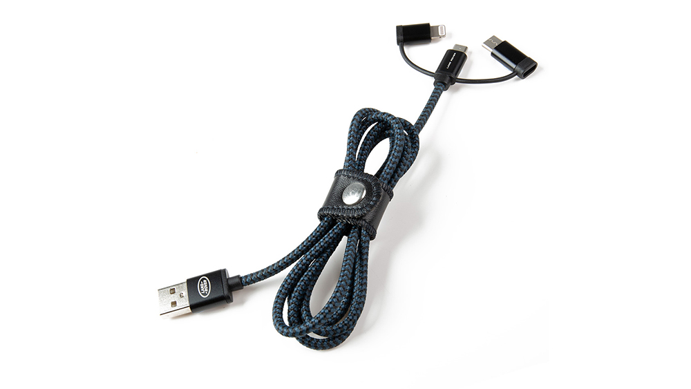 Leather Wrapped iPhone Cable