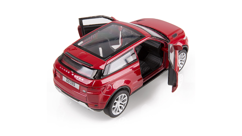 Buy Land Rover Range Rover Evoque 3 Door Pull Back 1:38 Scale Model - red Accessories Online