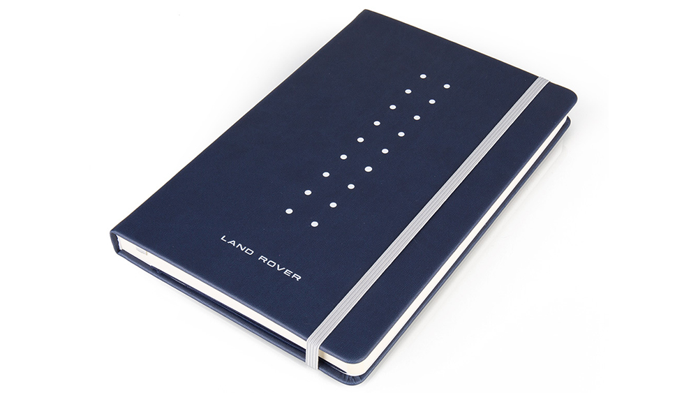 دفتر ملاحظات كبير بقياس A5 - أزرق داكن