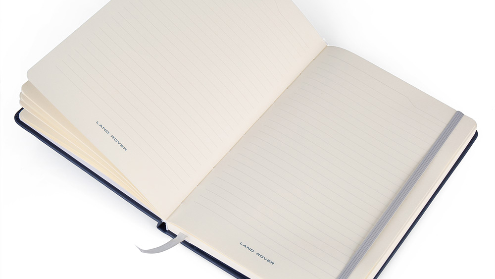 Shop Land Rover Note Book Large A5 - Navy in Kuwait