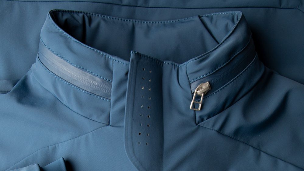 Men's Zip Up Softshell Jacket - Navy 11