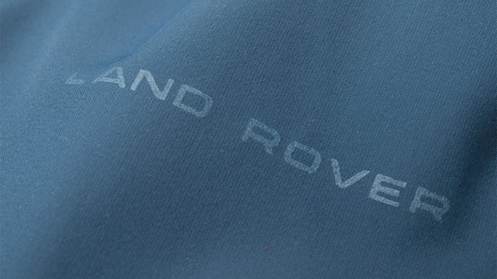 Shop Land Rover Men's Zip Up Softshell Jacket - Navy in Kuwait