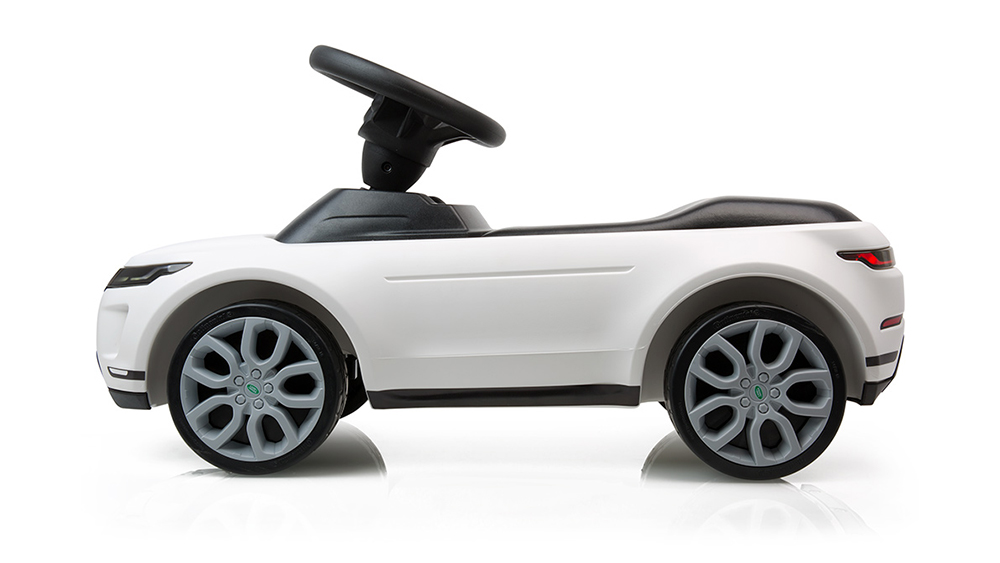 Shop Land Rover Range Rover Rider Ride On Car - White in Kuwait