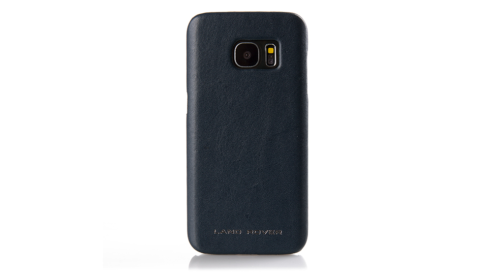 LEATHER SAMSUNG GALAXY PHONE CASE - NAVY 8