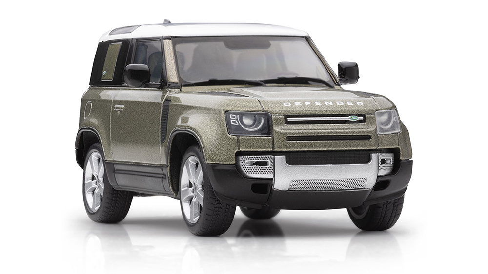 Shop Land Rover Defender 90 Scale Model 1:43 Scale - Green in UAE